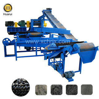 Auto-560L Automatic Tire Crusher Machine for 5-40mesh Rubber Powder 