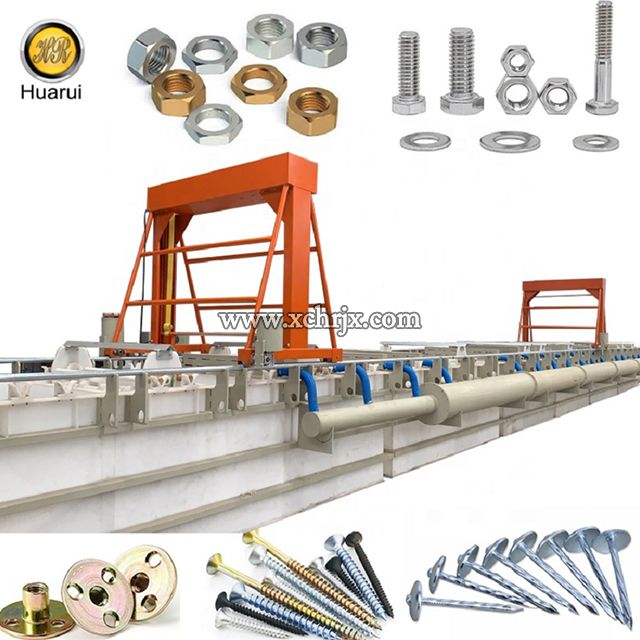 Black Electroplating Phosphate Plating Line Drywall Screw Phosphating Equipment