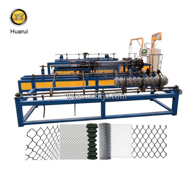 High Speed Automatic Chain Link Fence Machine for Sale Industrial Wire Weaving Machinery Wire Mesh Making Machine