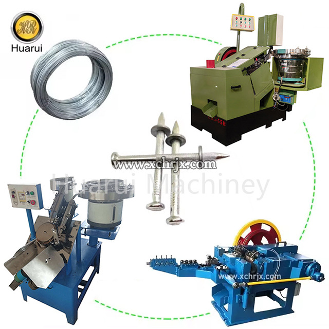Automatic Shooting Nail Making Machines 