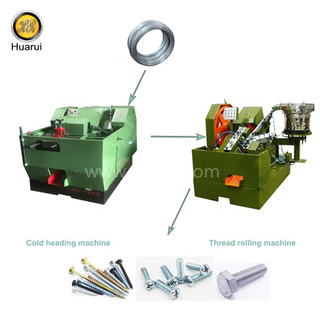 Automatic drywall screw making machine/self tapping screw machine