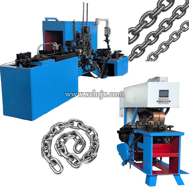 Professional Automatic Link Chain Production Line Chain Forming & Welding Machines