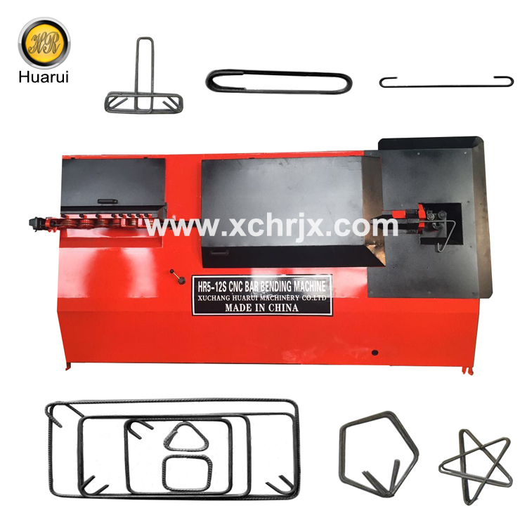 Hot Sale 10mm 12mm HR5-12S Rebar Stirrup Cnc Wire Bending Machine