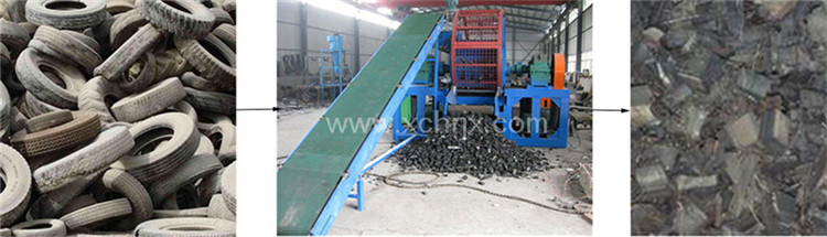 Tire shredder (14)