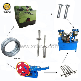Aluminum Rivet Nail Making Machine With Good Quality