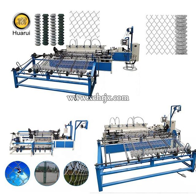 High Speed Automatic Chain Link Fence Machine for Sale Industrial Wire Weaving Machinery Wire Mesh Making Machine