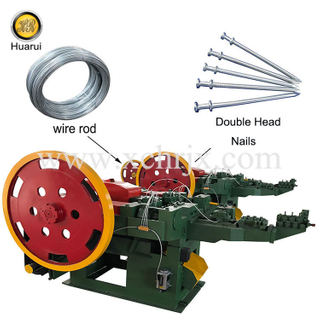 Duplex Head Nail Making Machine