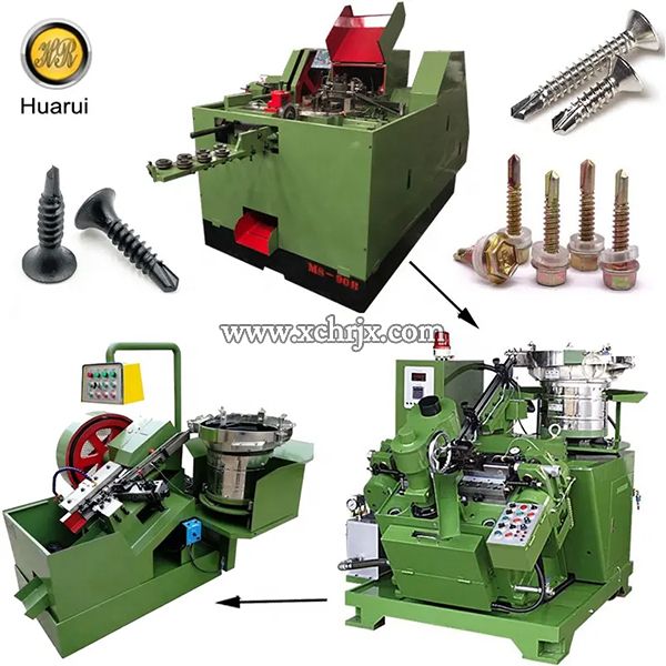 Self Drilling Screw Washer Assembling Machine Automatic Bolts And Nuts Assembly Machine