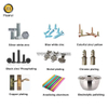Black Electroplating Phosphate Plating Line Drywall Screw Phosphating Equipment
