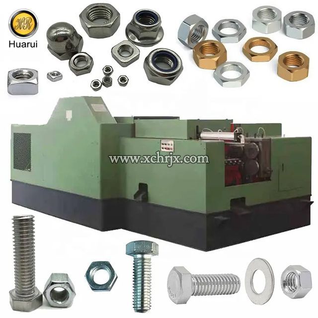 Cold Header Nut Cold Forming Machine | Nut Making / Nut Bolt Manufacturing Machine