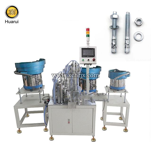 Heavy Duty Automatic Wedge Anchor Bolt Forging Machine Stainless Steel Anchor Bolts Production Line