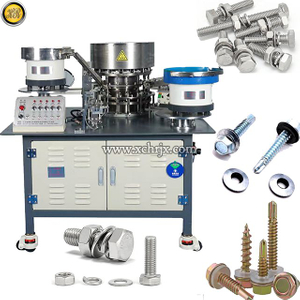 Self Drilling Screw Washer Assembling Machine Automatic Bolts And Nuts Assembly Machine