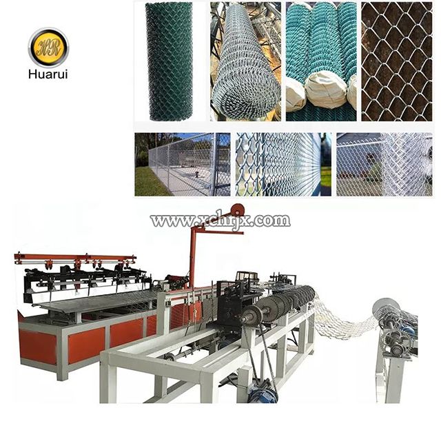 High Speed Automatic Chain Link Fence Machine for Sale Industrial Wire Weaving Machinery Wire Mesh Making Machine