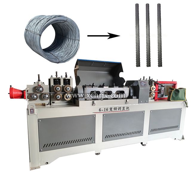 High-Precision Rebar Straightening & Cutting Machine | Automatic CNC Rebar Processing Equipment