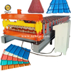 Zinc-coated Arc Roof Sheet Making Machinery Corrugated Metal Sheet Forming Machine