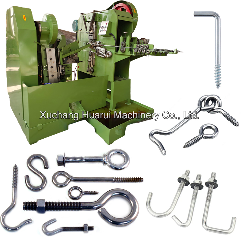 Fully Automatic Hook Screw Making Machine 
