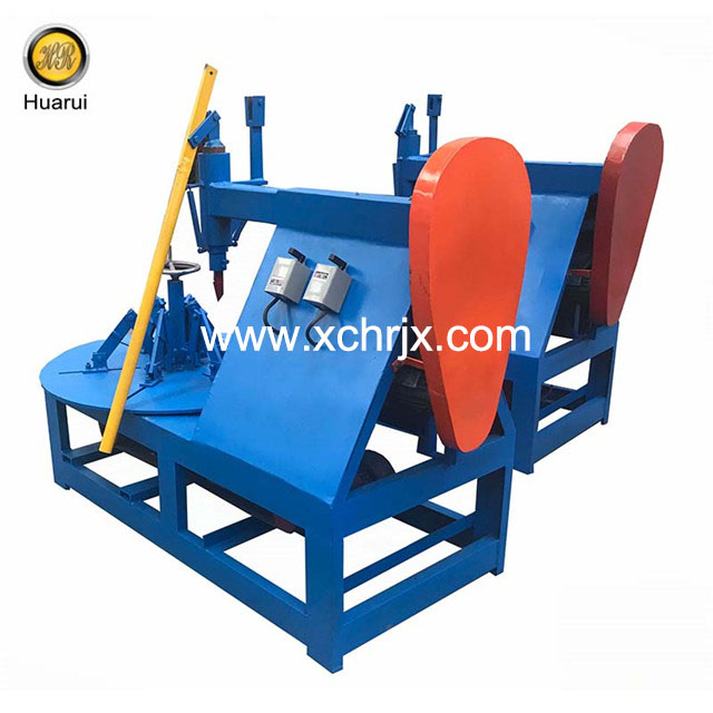 Tire Ring Cutter / Tire Circle Cutting Machine To Remove The Waste Tire Cord 