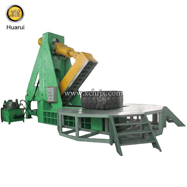 4 Meters OTR Tire Cutting Machine