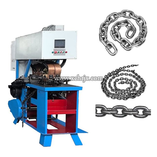 Professional Automatic Link Chain Production Line Chain Forming & Welding Machines