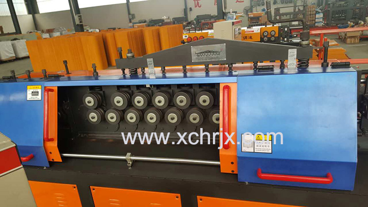 bar straighten cut machine