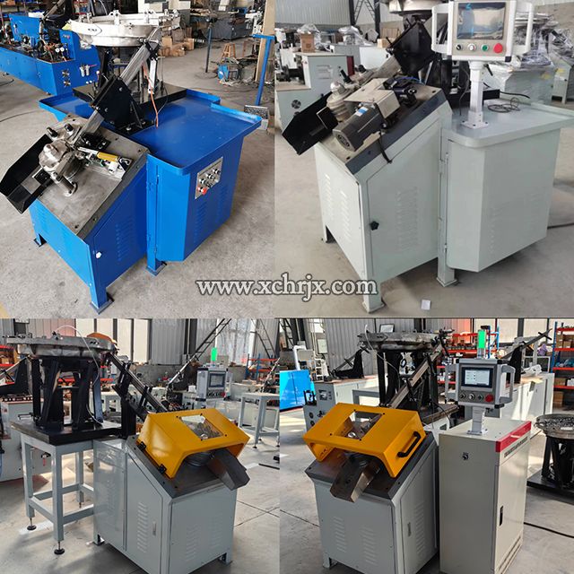 Automatic Nail Thread Rolling Machine High Speed Nail Threading Machine 