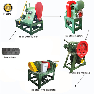 Tire Cutting Machines/ Tire Circle/Strip/Blcok Cutter 