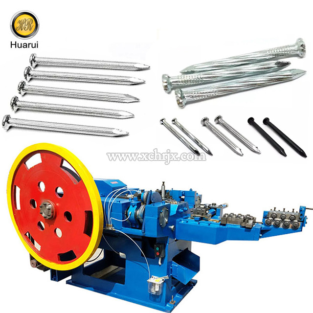 Commercial Grade Nail Making Machine in Production Line